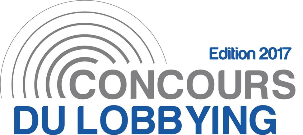 Logo de l'édition 2017 du Concours du Lobbying